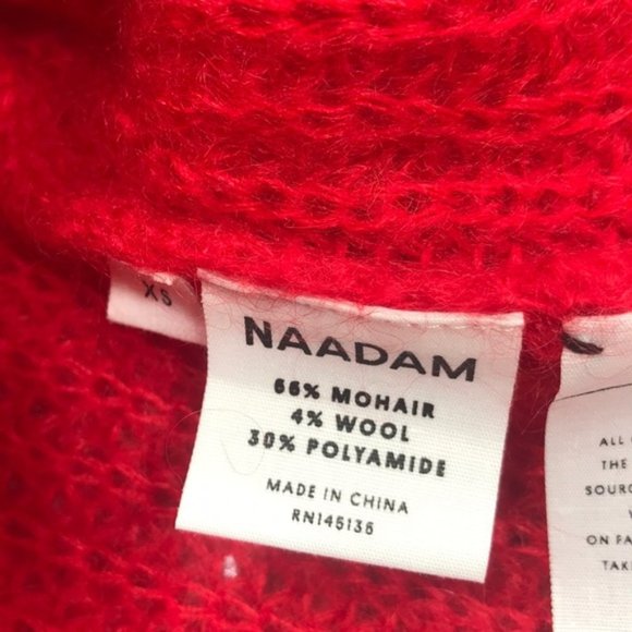 NAADAM Naadam Alute Deep V Sweater - Picture 6 of 8